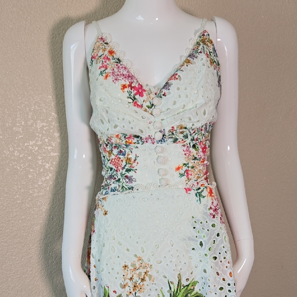 FARM Rio Asymmetrical Dress with Floral Patterns - Picture 5 of 13